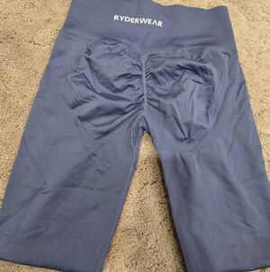 Ryderwear Booty Sculpting Leggings, Large, Dusty Blue